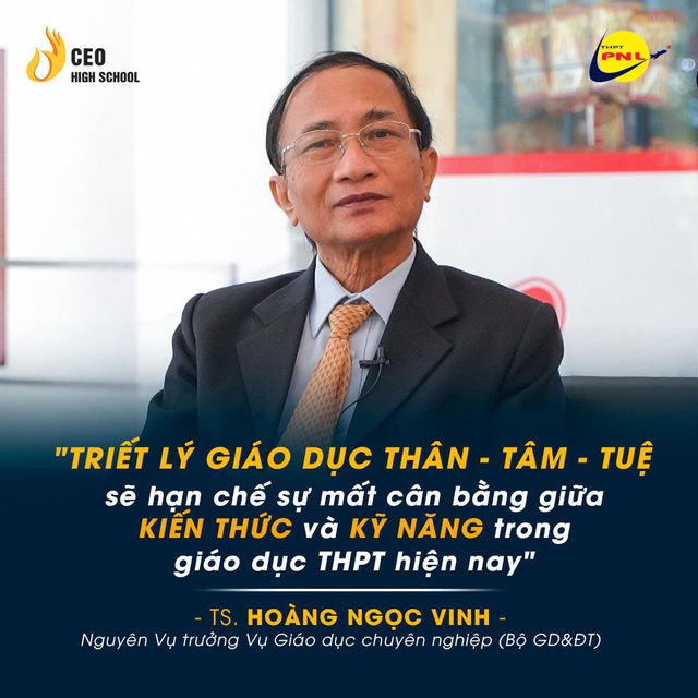 Triết lý giáo dục THPT mới cho thế hệ doanh nhân tương lai - Ảnh 2.