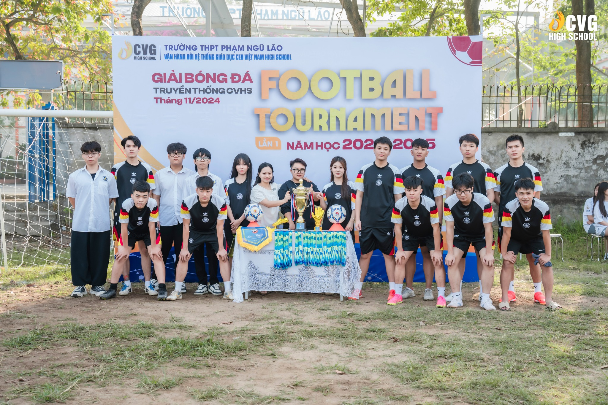 Khai mạc giải bóng đá truyền thống CVHS lần I, năm học 2024-2025